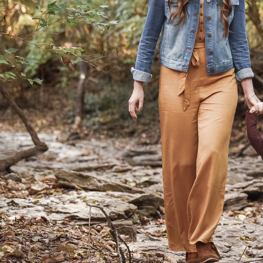 Mustard jumpsuit
